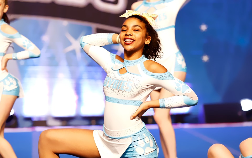 CHEER COMPETITION UNIFORM - Level 3 - TOP - $50 -> MUST refer to